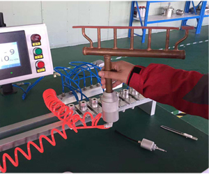 制冷铜管件检漏